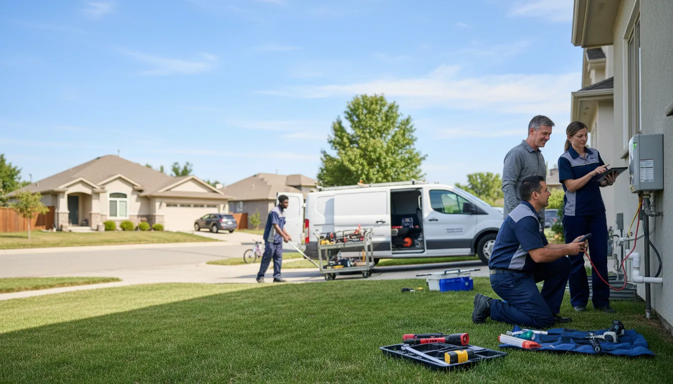 Tankless water heater service in New Pine Creek, OR